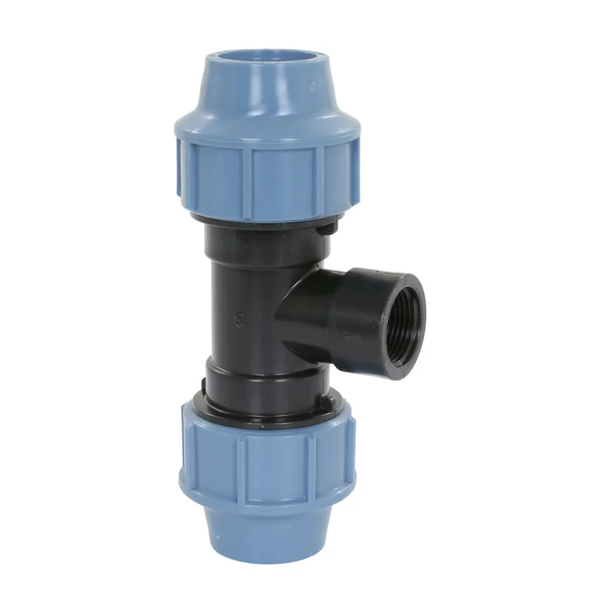 Unidelta PE-T-Stück x Innengewinde 16 mm x 3/4"