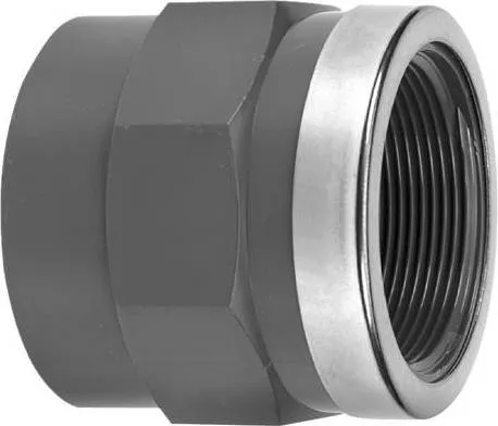 VDL PVC Gewindemuffe 90 mm x 3" PN10 mit Dichtung