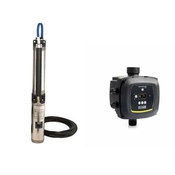 DAB S4 3/9 0,75HP KIT T400/50 4OL Brunnenpumpen Set & Active Driver T/T 3.0