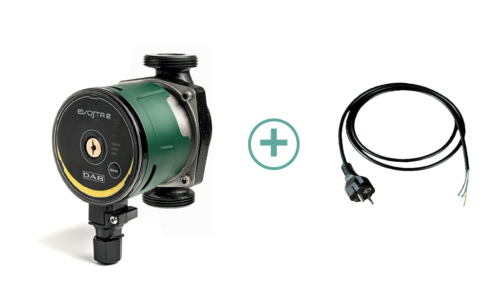 DAB Evosta 2 40-70/130 1/2" Umwälzpumpe (Heizungspumpe)