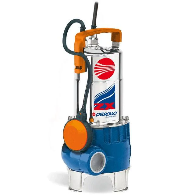Pedrollo ZXm 1 A/40 Schmutzwasser-Tauchpumpe mit Schwimmerschalter