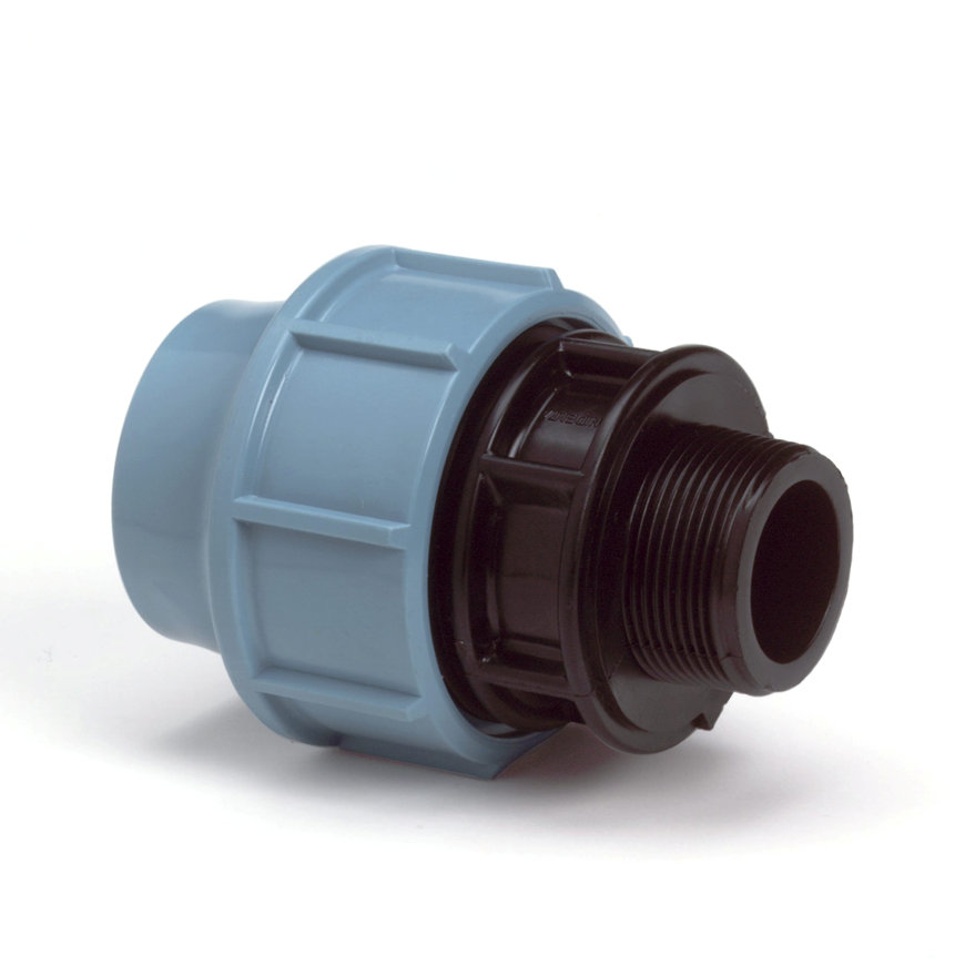 Tyleen-Kupplung x Außengewinde 63 mm x 5/4", Unidelta