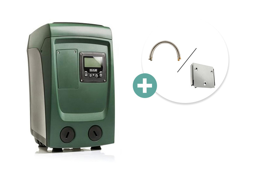 DAB Esybox mini 3 Hauswasserwerk mit Anschluss-Set oder Esywall | Wifi & Bluetooth