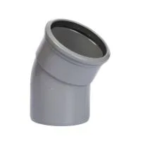 PVC Bogen 30° 125mm SN4 M/S