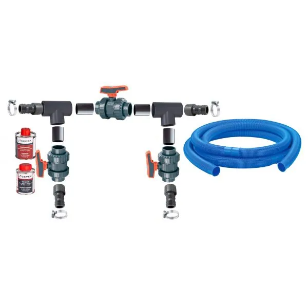 Bypass-Set für Wärmepumpe Luxe