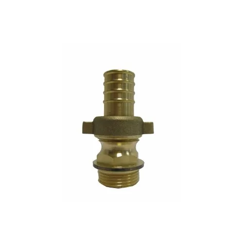 Messing 3-teilige Schlauchkupplung 2" AG x 50 mm Tülle