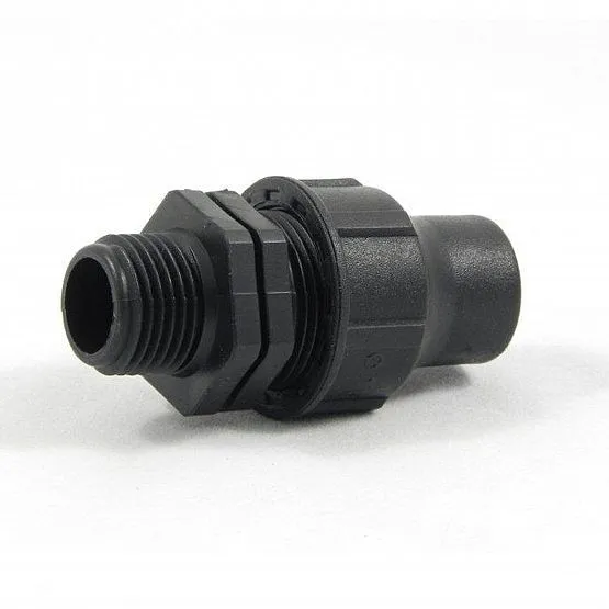 Tropfschlauch Anschlussstück 16 mm x 1/2" Außengewinde