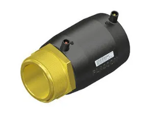 Plasson Elektroschweiß-Übergangskupplung 25 mm x 3/4" Spitzende x Messing AG | PE-Fitting