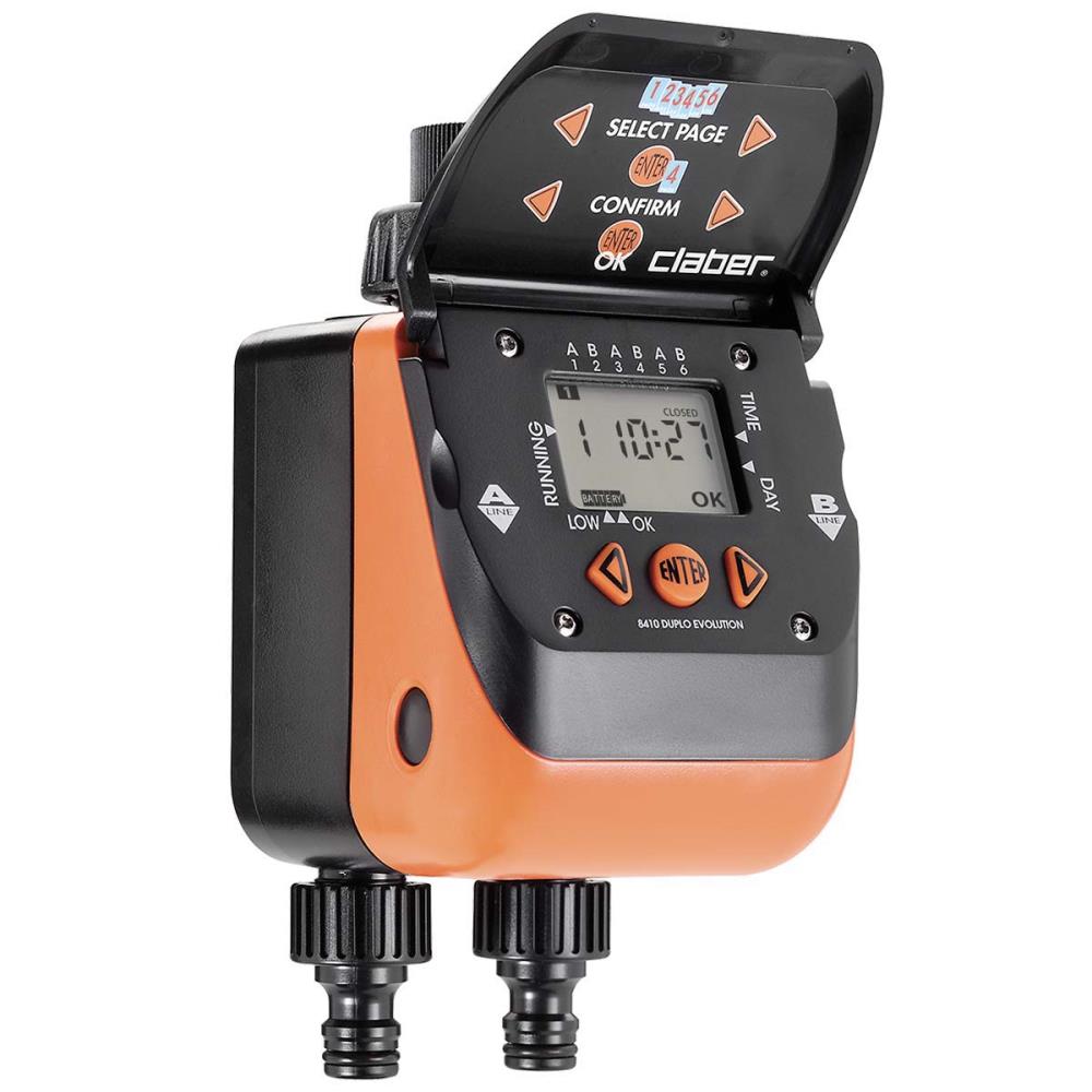 Claber Aquadue Duplo Bewässerungscomputer Zeitschaltuhr