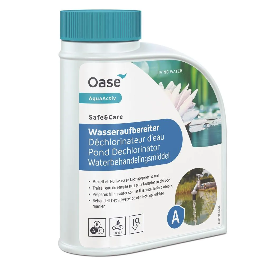 Oase AquaActiv Safe&Care 500 ml | Wasseraufbereiter für Teiche