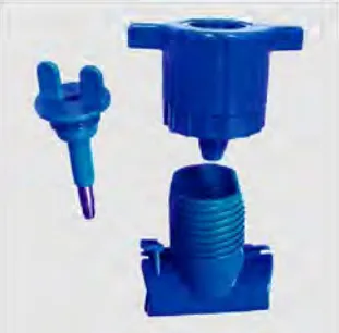 Anbohrschelle selbstschneidend 32 mm x 3/4" IG | PE-Rohr Versenkregner