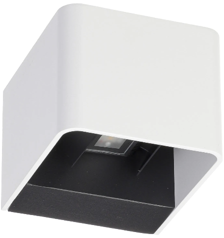 Suslight Sus Square Weiß LED Wandleuchte Außenlampe 24V