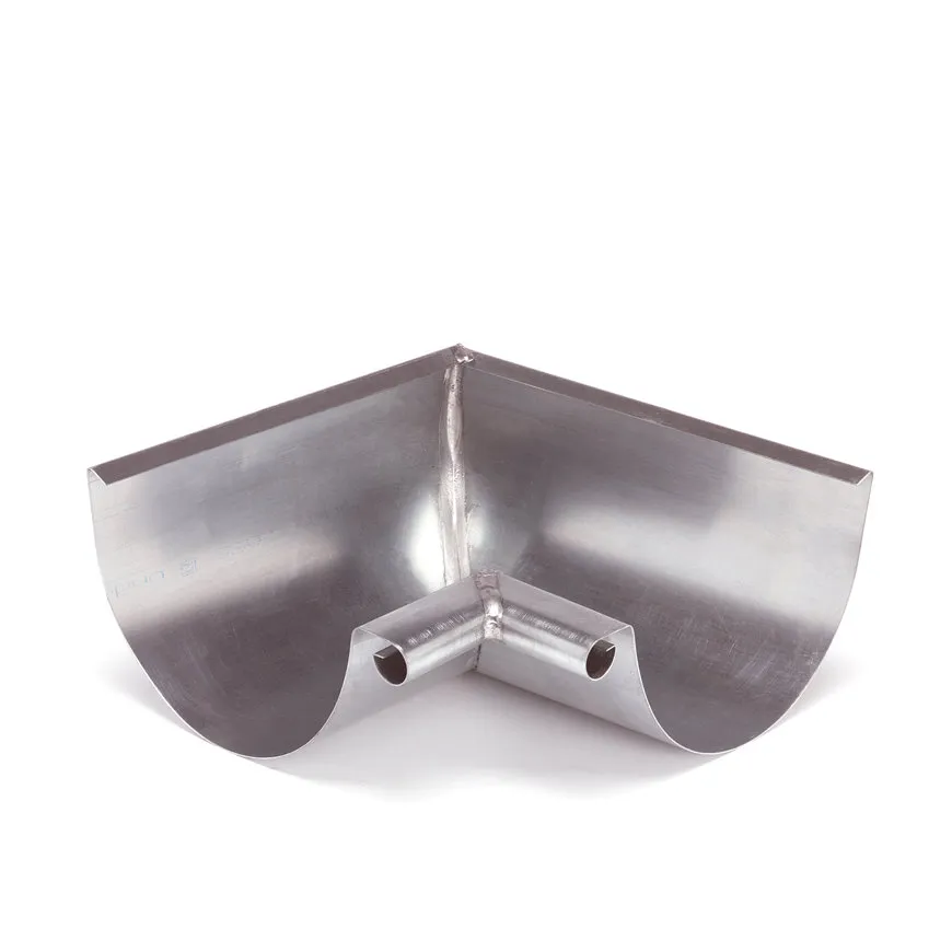 Zink Mastgot-Innenwinkel 90° M37 170mm NTZ