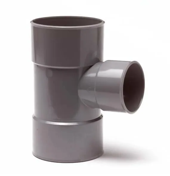 PVC Reduzier-T-Stück 88° 110x75mm M/M L