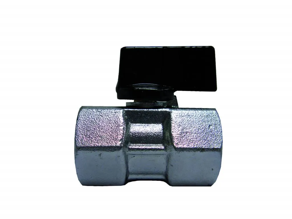 Mini-Kugelhahn Messing 1/2" 2× bi.dr.
