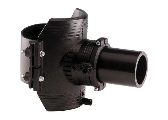 GF ELGEF Elektroschweiß-Spitzendsattel 125/32mm PE