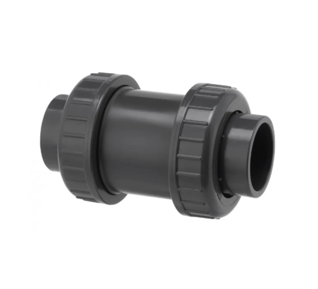 VDL PVC Rückschlagventil 40 mm – Edelstahlfeder / PN16