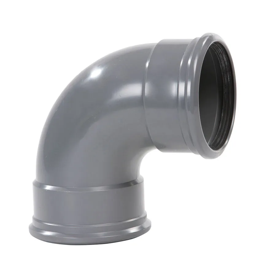 PVC Bogen 88° 160mm SN8 2xM