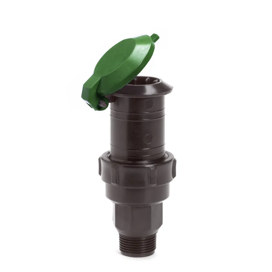 PP Wassersteckdose mit Klappdeckel 3/4" Außengewinde