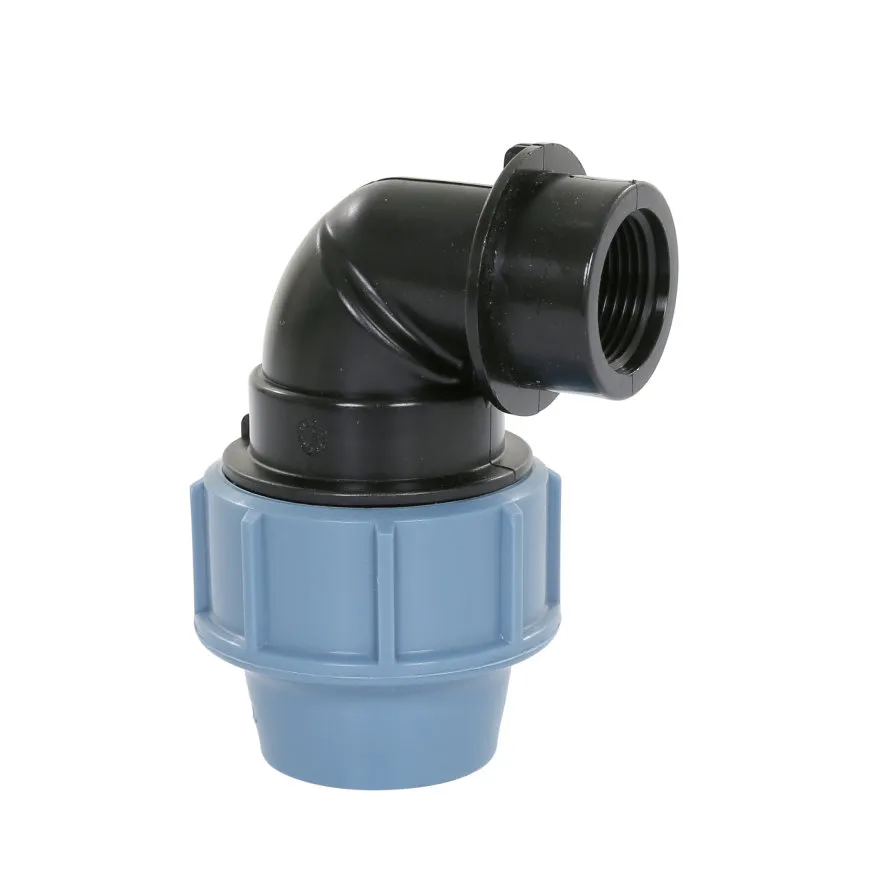 Unidelta PE-Knie x Innengewinde 16 mm x 1/2"