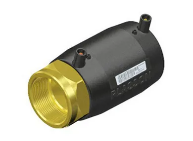 Plasson Elektroschweiß-Übergangskupplung 50 mm x 1 1/2" Messing IG | PE-Fitting