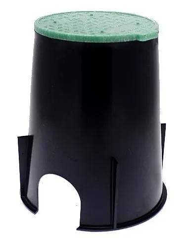 Carson VB-708-6 PVC Ventilbox mit Deckel Rund Mini