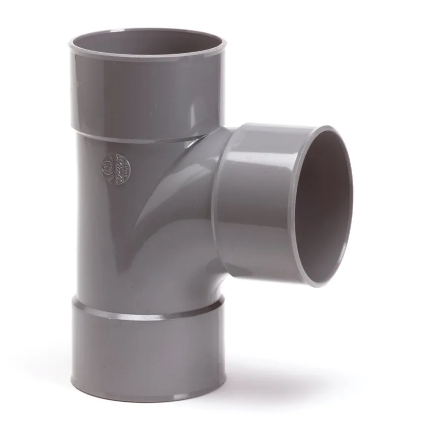 PVC T-Stück 88° 50mm M/M L
