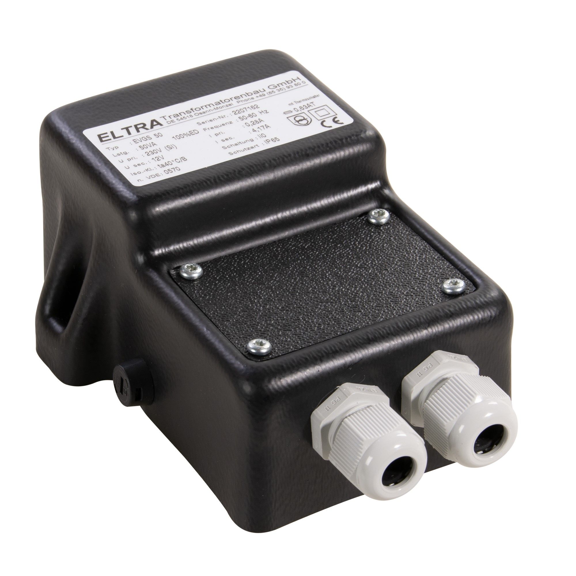 EVGS 300 Sicherheitstrafo 300VA 230V-12V 1 Ausgang