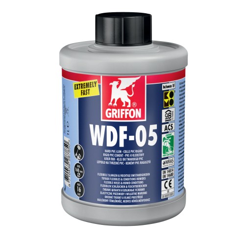 Griffon WDF-05 PVC-Kleber 1 L | Rohrkleber