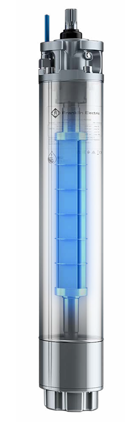 Franklin 6" SD Tiefbrunnenpumpenmotor 15 kW 20 PS 400 V | Unterwassermotor Brunnenpumpe