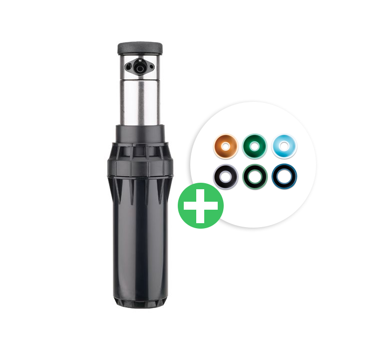 Hunter I-40-04-SS Versenkregner 10 cm – Edelstahl-Aufsteiger