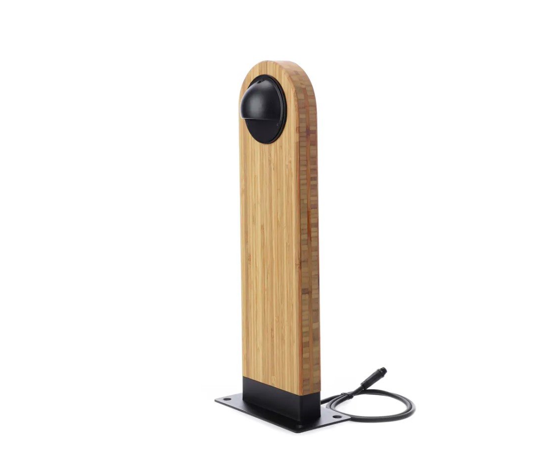 Suslight Sus Small One Bamboo Black LED-Stehleuchte Schwarz 24V