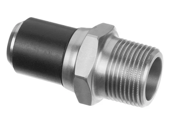 GF ELGEF Elektroschweißadapter 40mmx1 1/4" Stahl AG