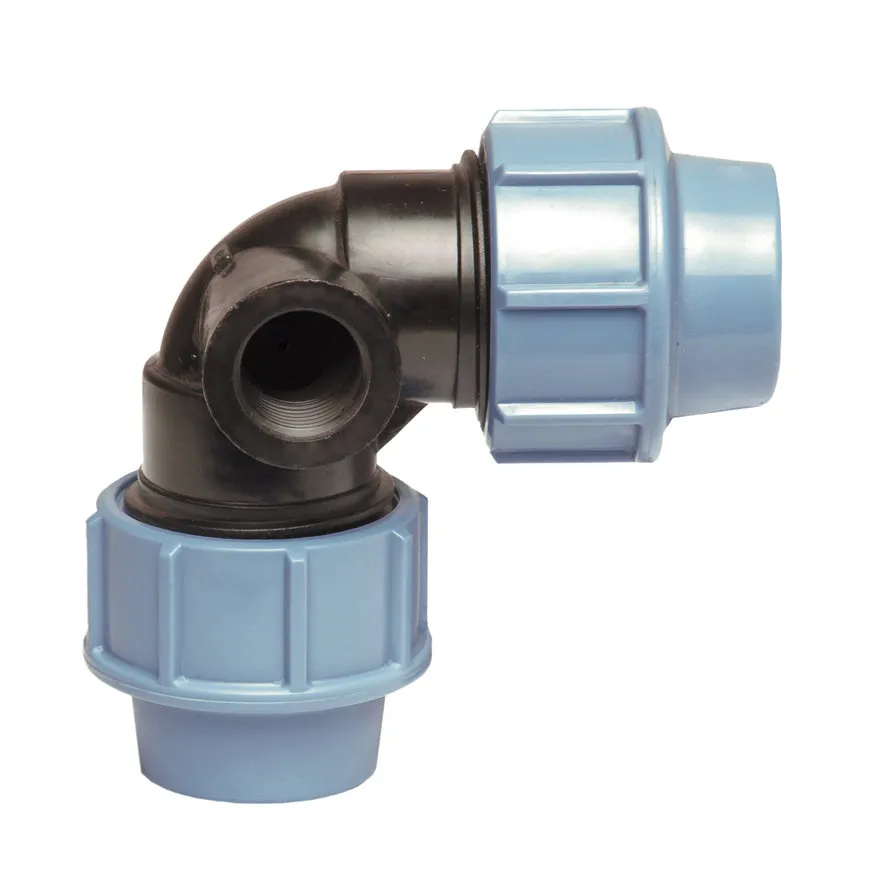 Unidelta PE-Winkel 25 mm x 1/2" beidseitig Klemmring x IG | PE-Fitting