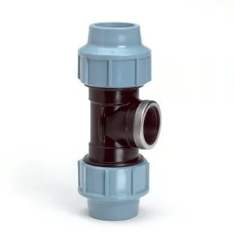 Unidelta PE-T-Stück x Innengewinde 50 mm x 1 1/2"