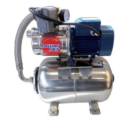 Pedrollo Plurijet M4/100-24L SS Hauswasserwerk | 0,75 kW - 1 PS