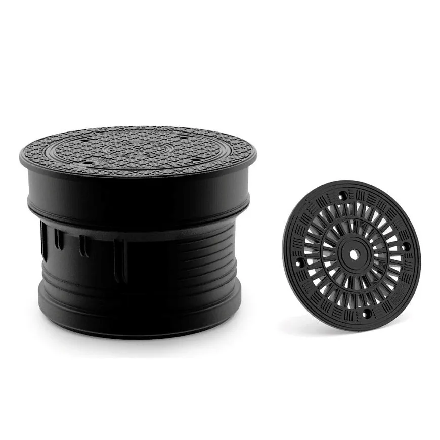 Karmat PP Schachtabdeckung 315 mm mit Schlitzdeckel | verlängertes Modell