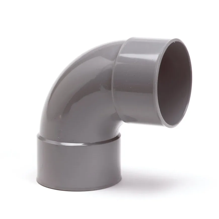 PVC HWA Bogen 87,5° 80mm M/M
