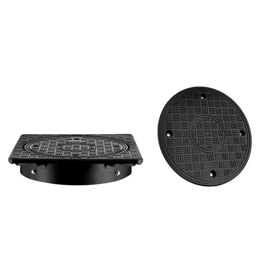 Karmat PP Schachtabdeckung 315 mm mit geschlossenem Deckel