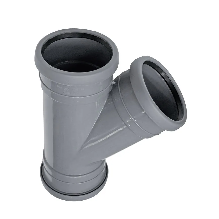 PP T-Stück 45° 32mm 3xM