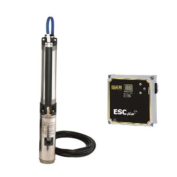 DAB S4 8/21 Tiefbrunnenpumpe Set 4 PS T400/50 4OL mit DAB ESC Plus 10T