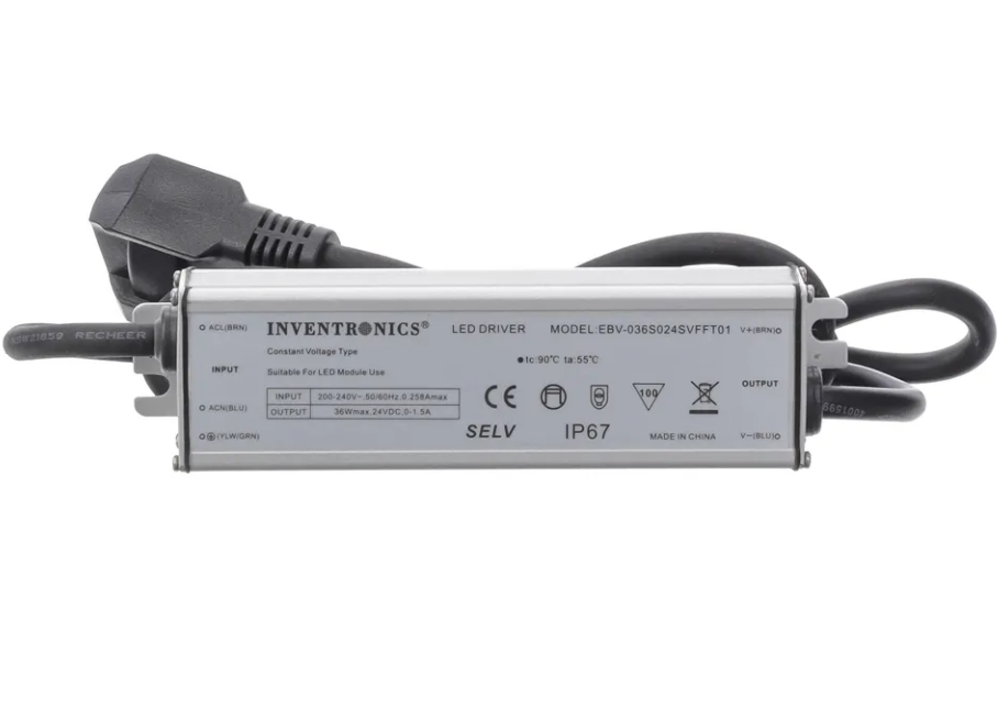 Suslight Sus Transformator 36W Netzteil 24V DC IP67