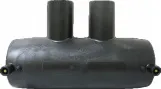 Plasson Elektroschweiß-Doppel-T-Stück 50 x 32 x 32 x 50 mm | PE-Fitting