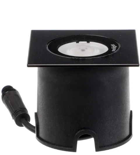 Suslight Sus Small Terra Square Black 1.0 LED Bodeneinbaustrahler 24V
