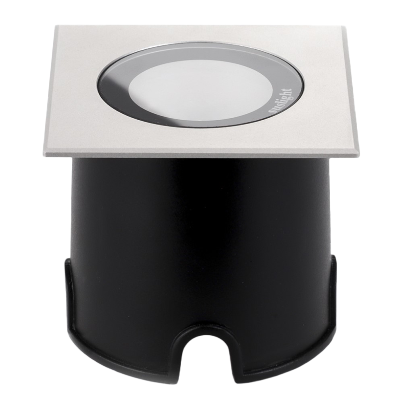 Suslight Sus Small Terra Square Alu 1.0 LED Bodeneinbaustrahler 24V