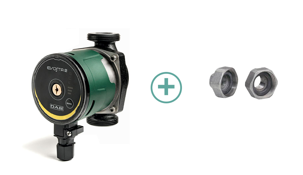 DAB Evosta 2 40-70/130 Umwälzpumpe (Heizungspumpe)